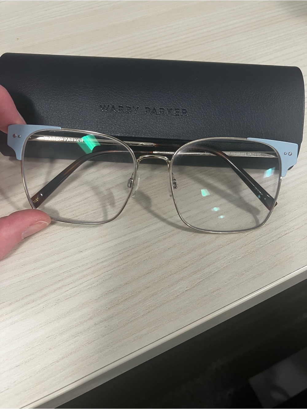 Warby Parker Ramona blue light filtering glasses